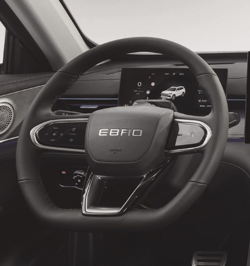 Sistema de ayuda EBRO S800 PHEV